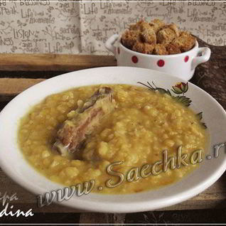 Гороховая каша в мультиварке