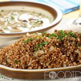 Гречневая каша с грибами