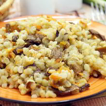 Рецепт Перловая каша с грибами