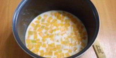 пшенная каша с тыквой в мультиварке