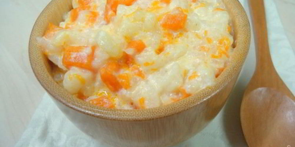 Рецепт рисовая каша с тыквой