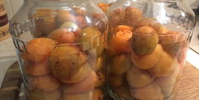 абрикосы в сахарном сиропе на зиму