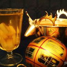 Рецепт Алкогольный коктейль с ананасами и шампанским