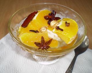 Апельсиновые дольки в сиропе