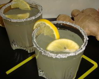 Безалкогольный имбирный эль