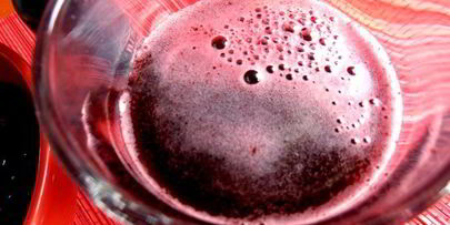 черничный коктейль с бальзамом