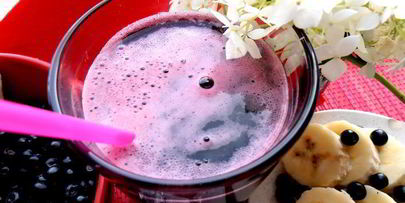 черничный коктейль с бальзамом