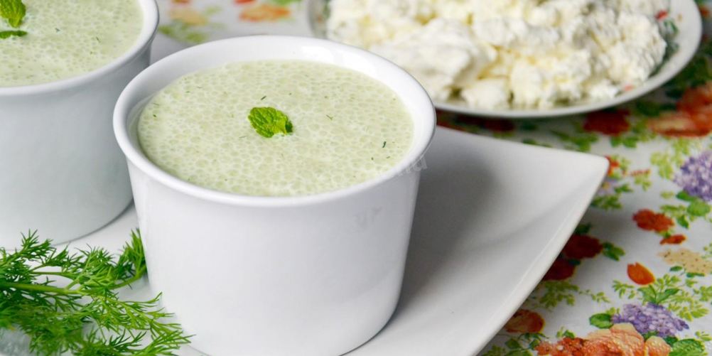 Рецепт диетический коктейль с огурцами и зеленью