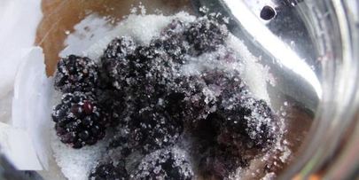 ежевичный сироп для дамских алькогольных напитков