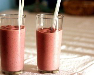 Фруктовый коктейль с апельсиновым соком