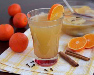Горячий цитрусовый пунш