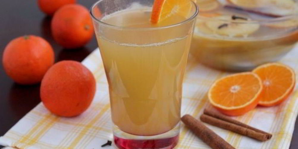 Рецепт горячий цитрусовый пунш