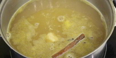 горячий цитрусовый пунш