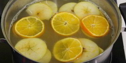 горячий цитрусовый пунш