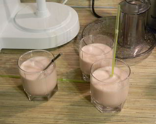 Густой коктейль с мороженым