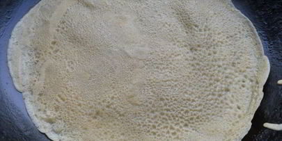 кофейные блинчики с творожной массой и кофейным сиропом