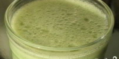 коктейль из замороженного йогурта с лаймом и бананом