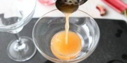 коктейль маргарита с ревенем