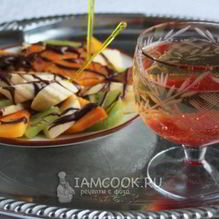 Рецепт Коктейль с шампанским Французский поцелуй