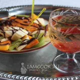 Коктейль с шампанским Французский поцелуй