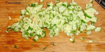 морской коктейль на чипсах