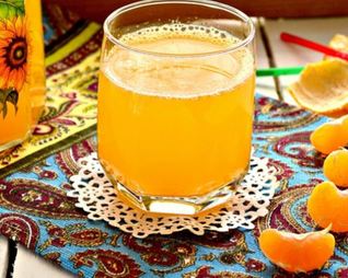 Напиток из мандаринов
