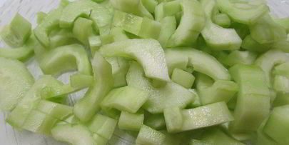 огуречный лед с мятным сиропом