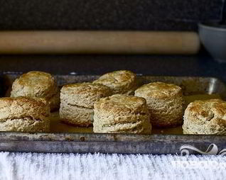 Овсяные булочки с кленовым сиропом