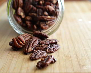 Пекан с кленовым сиропом