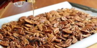 пекан с кленовым сиропом