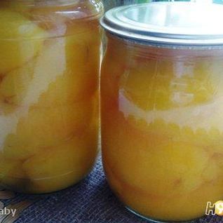 Персики в сиропе