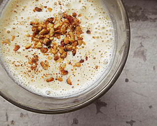 Протеиновый коктейль с арахисовым маслом