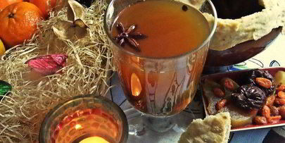 старинный запеченный напиток варенуха