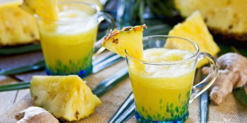 Рецепт тропический имбирный пунш