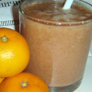 Цитрусовый коктейль с отрубями