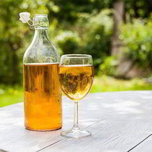 Рецепт Яблочное вино без дрожжей