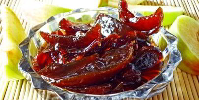 яблочные дольки в грушевом сиропе