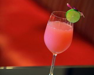 Ягодно-банановый пунш