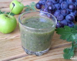 Зеленый коктейль для похудения