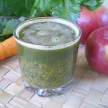 Рецепт Зеленый коктейль с морковью