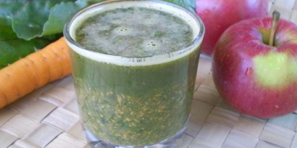 Рецепт зеленый коктейль с морковью