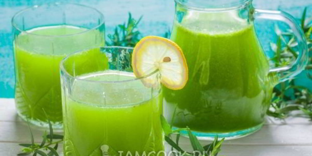 Рецепт зеленый коктейль тархун