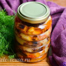 Салаты из баклажан