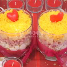 Салаты с кукурузой