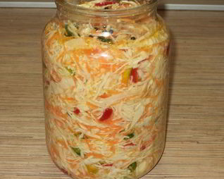 Капуста с хреном