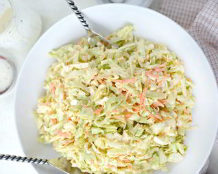 Капустный салат с заправкой