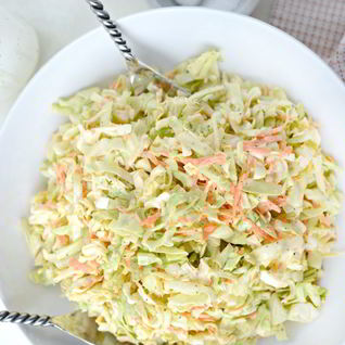 Капустный салат с заправкой