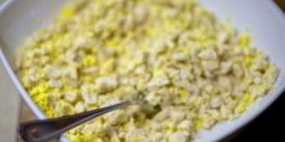 куриный салат с грибами