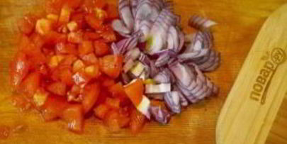 морской окунь с табуле из киноа