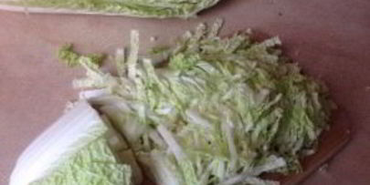 мясной салат с пекинской капустой